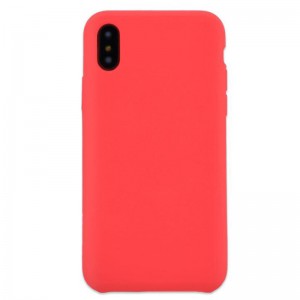 Pour iPhone X, étuis souples en silicone, étuis en silicone pour téléphone portable, arrière mobile