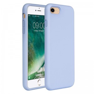 Pour iphone plus étui pour téléphone cellulaire Coque arrière en silicone souple et liquide TPU Etui pour téléphone portable