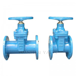 Robinet-vanne assis résilient à tige non montante