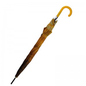 Parapluie droit de haute qualité en forme de fleur en plein air