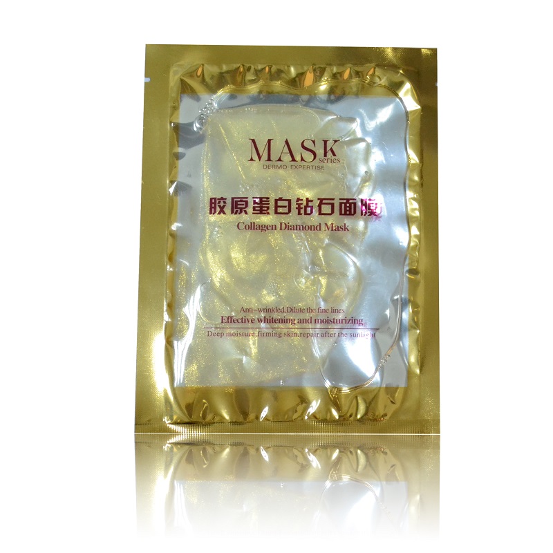 Masque facial nano collagène 24K avec formulation d'herbes anti-rides anti-âge