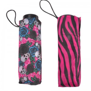 5 parapluies d'impression de style de conception personnalisée petit mini photographie