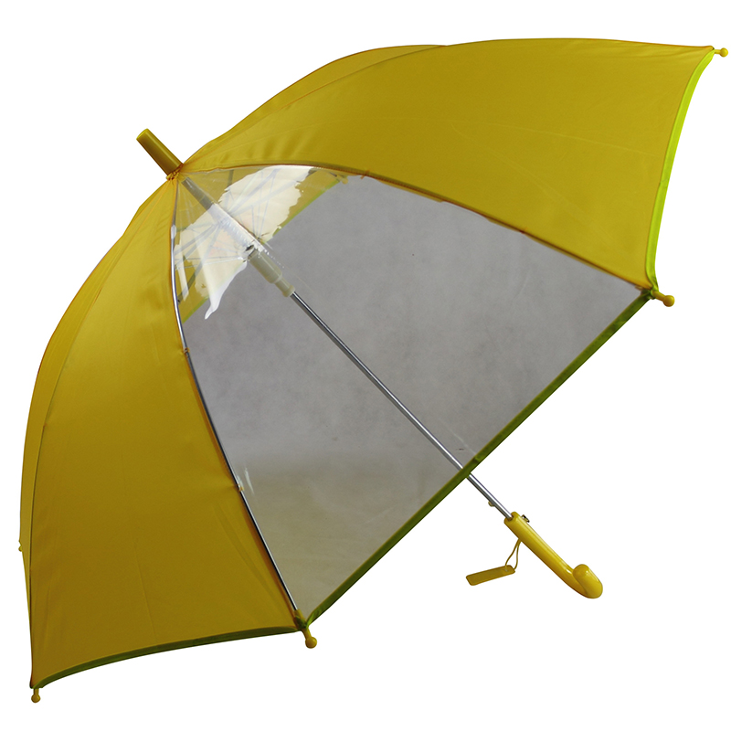 Parapluie en tissu bleu pour enfants avec parapluie de panneau de fenêtre