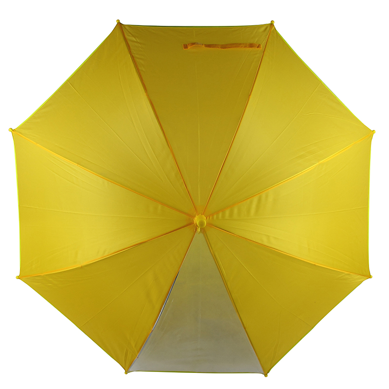 Parapluie en tissu bleu pour enfants avec parapluie de panneau de fenêtre