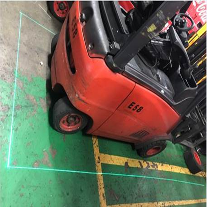 Lumière rouge de zone de sécurité piétonne de côté de laser de chariot élévateur pour le tracteur