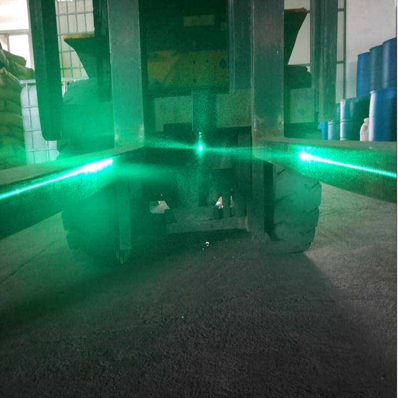 Systèmes de guidage au laser pour chariot élévateur à faisceau vert ou rouge inoffensif