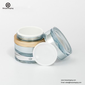 HXL235 Bocal cosmétique vide vide Bocal à skins