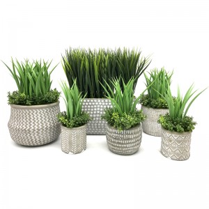 Plante artificielle succulente artificielle réaliste Jardin Tropical Home Decor