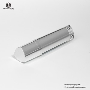 HXL318 vide acrylique crème sans air et bouteille de lotion emballage cosmétique contenant de soins de la peau