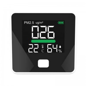 Dienmern DM103B Détecteur de la qualité de l’air Moniteur de la qualité de l’air intérieur de la portabilité PM2.5