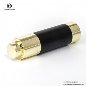 HXL416A vide acrylique crème sans air et bouteille de lotion emballage cosmétique contenant de soins de la peau