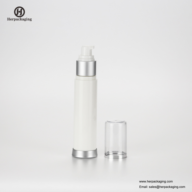 HXL423 vide acrylique crème sans air et bouteille de lotion emballage cosmétique contenant de soins de la peau