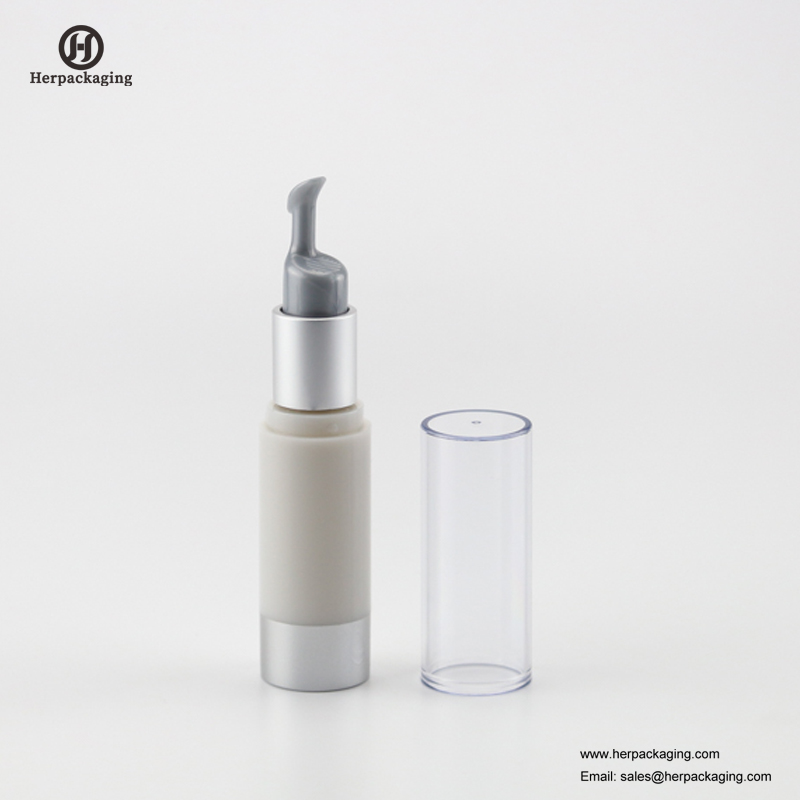 HXL428 vide acrylique crème sans air et bouteille de lotion emballage cosmétique contenant de soins de la peau