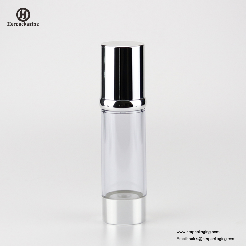 HXL4210 vide acrylique crème sans air et bouteille de lotion emballage cosmétique conteneur de soins de la peau
