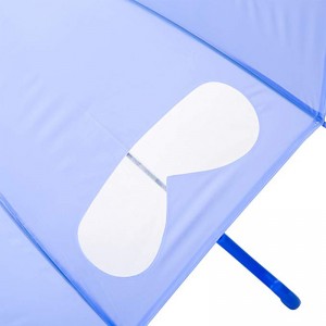 Moins cher en gros dôme droite en forme de bulle avec parapluie enfants fenêtre clair poe