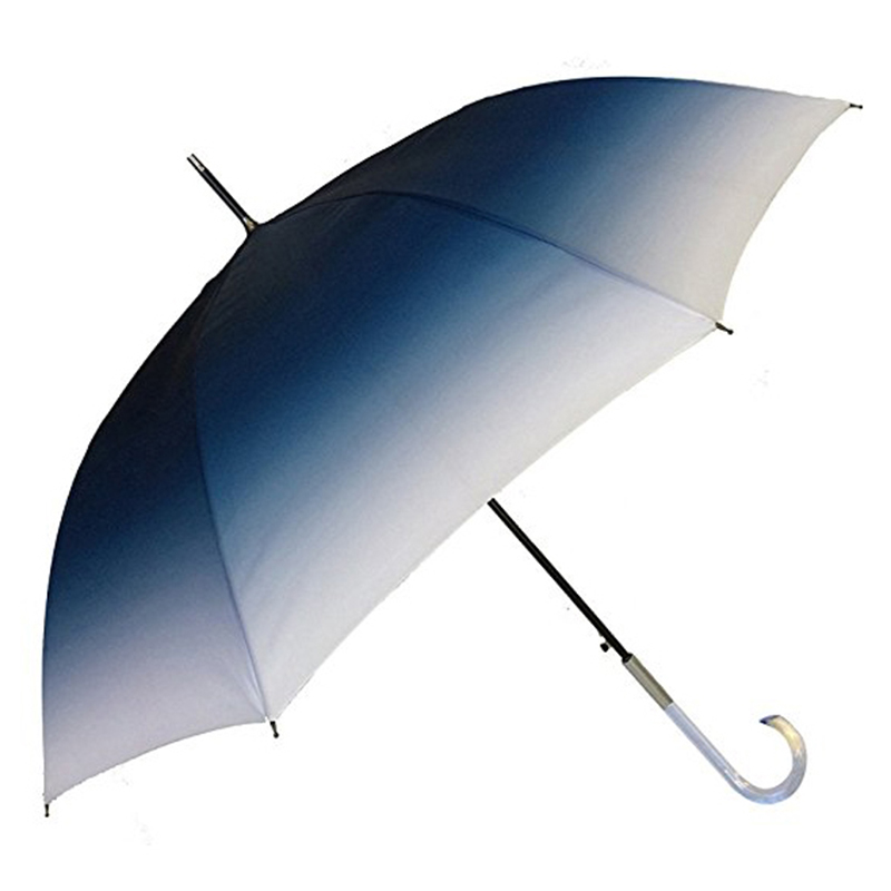 23 pouces parapluie droit marketing de tissu dégradé ouvert automatique