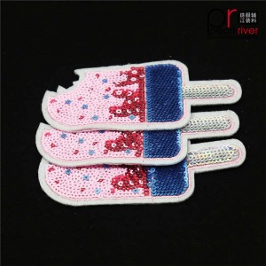 patch de paillettes de glace