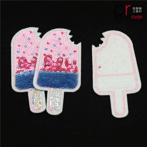 patch de paillettes de glace