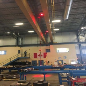 Voyant d'alarme de grue 84-120W LED pour voyants de grue rouges / bleus