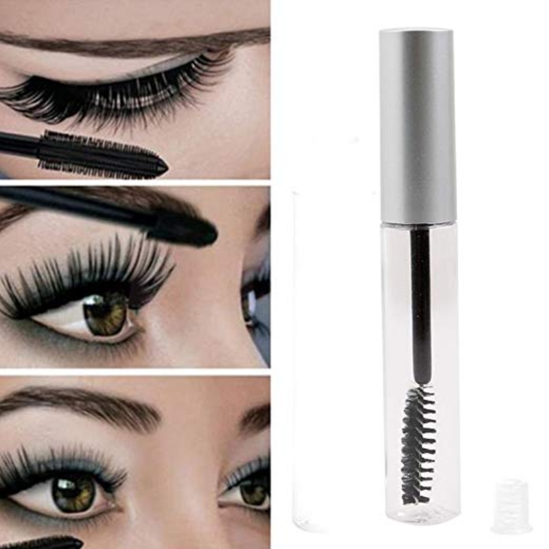 HCL109 Contenant de mascara vide avec brosse Tubes de mascara avec baguette pour cils Bouteilles rechargeables à la mode