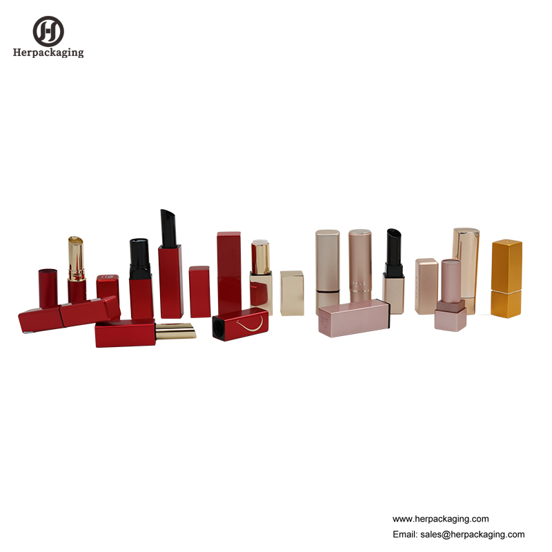 HCL406 Boîtier vide de rouge à lèvres Contenants de rouge à lèvres Emballage de maquillage de tube de rouge à lèvres avec un couvercle magnétique intelligent Support de rouge à lèvres