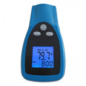Mesure précise du petit thermomètre infrarouge à main industriel