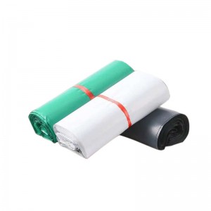 En gros EMS poly sac postal blanc courrier coursier emballage colis postaux enveloppe sacs en plastique