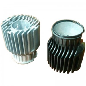 Le luminaire en aluminium adapté aux besoins du client / OEM d'appareil d'éclairage de corps de lumière de moulage mécanique sous pression LED