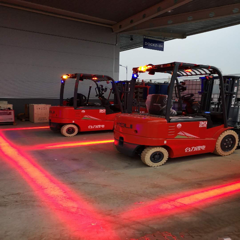 Lumière rouge de la zone LED de chariot élévateur de 1500 lumens pour l'entrepôt