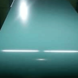 Plaque d'acier imprimée