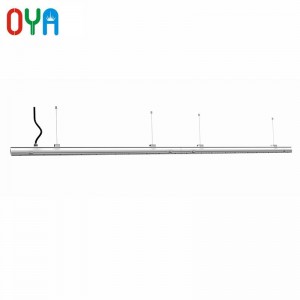 Système d'éclairage linéaire à LED PWM Dimmable 60W avec rail de guidage à 7 fils