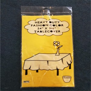 Nappe en plastique jetable de restaurant rond / rectangle nappes de cadeaux de vacances