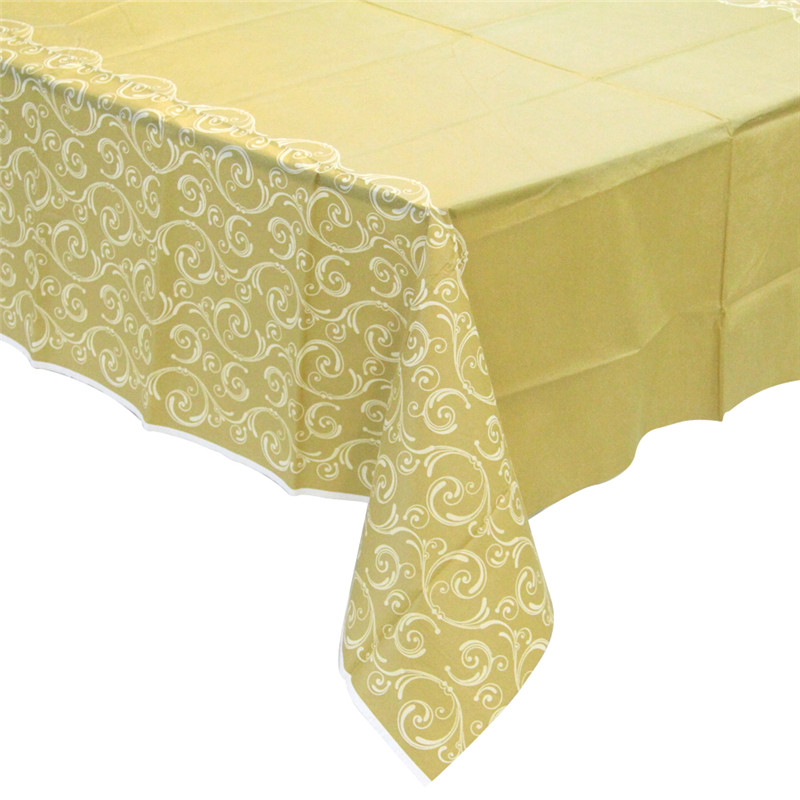 Nappe de fête de vacances Imperméabilisez les couvertures de table PEVA Clean Oilproof