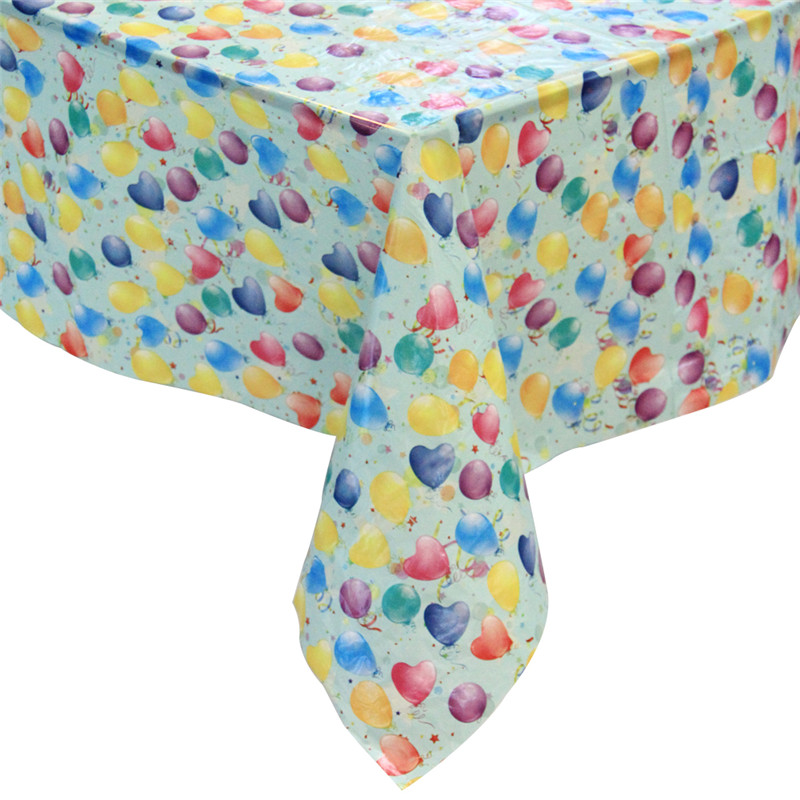 Nappe de fête de vacances Imperméabilisez les couvertures de table PEVA Clean Oilproof