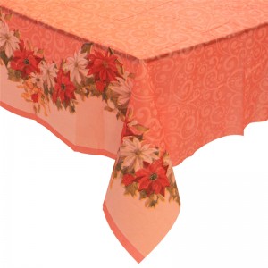 Nappe de fête de vacances Imperméabilisez les couvertures de table PEVA Clean Oilproof