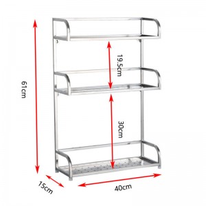 Porte-épices en acier inoxydable, porte-couteaux, support de rangement