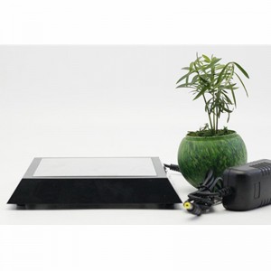 nouveau miroir base carrée lévitation maglev voler air bonsaï étang pot arbre