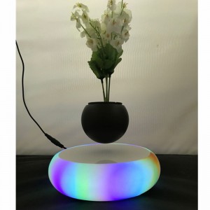 PA-0719 de plantes en céramique de lumière de flottement magnétique de lévitation d'ir de bons plans en céramique menée en pot PA-0719