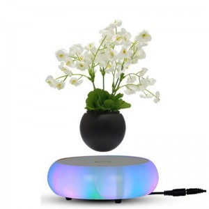 PA-0719 de plantes en céramique de lumière de flottement magnétique de lévitation d'ir de bons plans en céramique menée en pot PA-0719