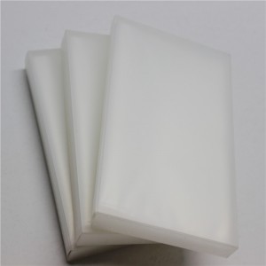 Album en plastique transparent pour différentes tailles