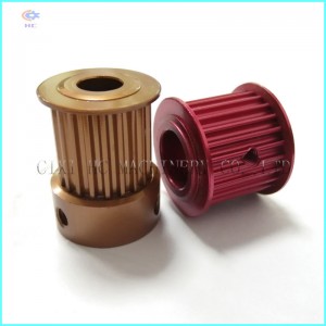 Poulie de distribution en aluminium