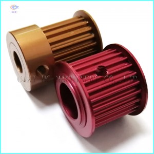 Poulie de distribution en aluminium