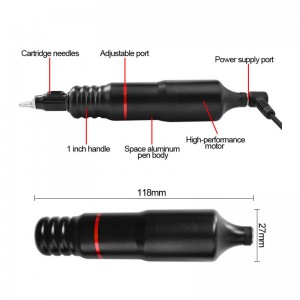 Maquillage Tattoo Pen Permanent Maquillage Permanent Lèvre Sourcils Eyeliner Microblading Forte Puissance Pour Alimentation Avec Aiguilles De Tatouage