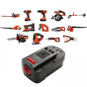 18V 3000mAh Piles rechargeables de repalcement Ni-Mh pour perceuses sans fil A18, A18E, A1718, A18NH, HPB18, HPB18-OPE