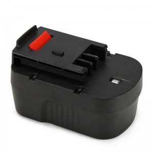 Batteries pour outils électriques sans fil Ni-Cd 14.4V 1300mAh pour Black \u0026 Decker A1714, A14