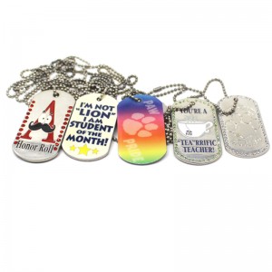 étiquette émaillée