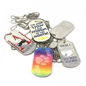 étiquette émaillée