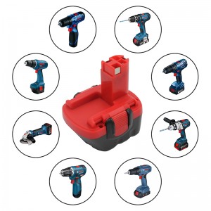 Batterie Ni-Cd 12V 1500mAh Rechargeable pour Bosch BAT043, Outil électrique BAT045