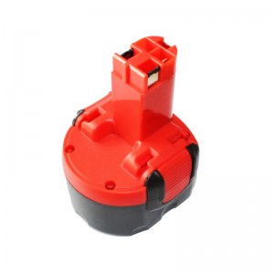 Batteries de rechange Ni-Cd 7.2V 1500mAh de rechange pour outils électriques Bosch 2 607 335 587, 2 607 335 766