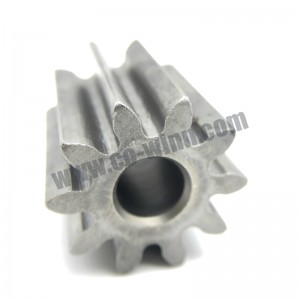 Pièces de rechange en aluminium de usinage adaptées aux besoins du client de pièces d'auto de pignon en aluminium de commande numérique par ordinateur après vente